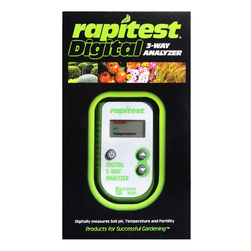 Luster Leaf® Rapitest® Digital 3-Way Analyzer - Image 3